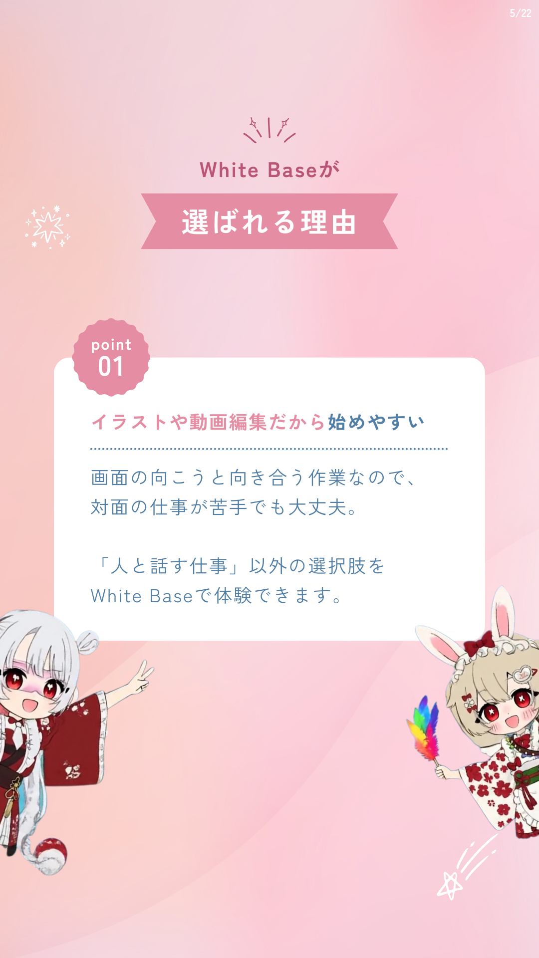 White Baseが選ばれる理由①