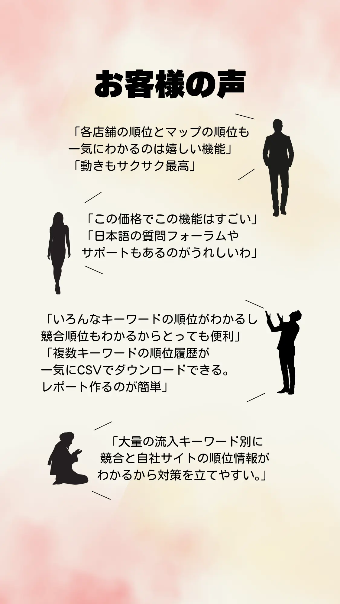 Rekam利用者　お客様の声