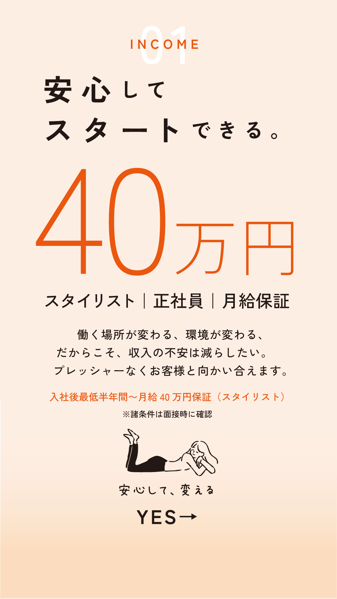 給与40万円